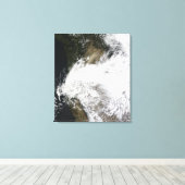 Stausturm im Osten Washingtons, USA Leinwanddruck (Insitu (Holzboden))