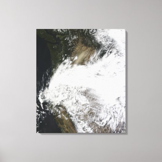 Stausturm im Osten Washingtons, USA Leinwanddruck (Vorderseite)