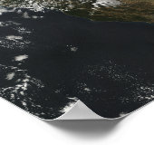 Stausturm im Osten Washingtons, USA Poster (Ecke)