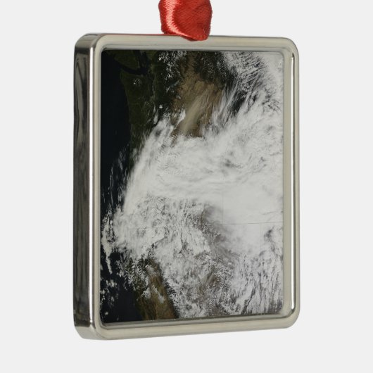 Stausturm im Osten Washingtons, USA Silbernes Ornament (Rechts)