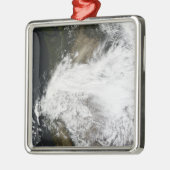 Stausturm im Osten Washingtons, USA Silbernes Ornament (Links)