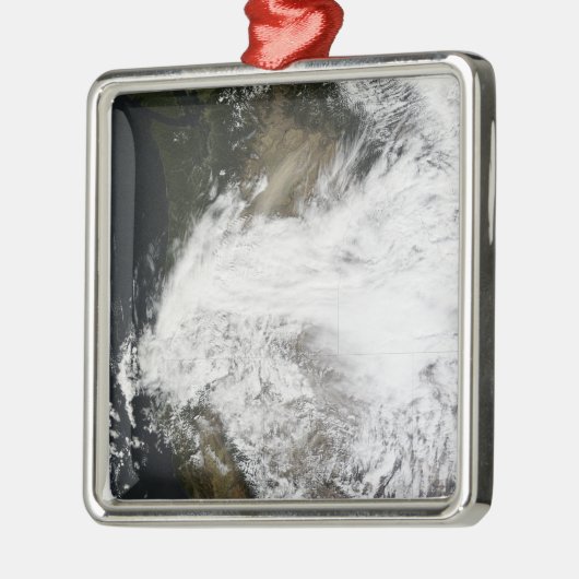 Stausturm im Osten Washingtons, USA Silbernes Ornament (Links)