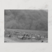 Stausturm in Ankunft von Rolla Kansas im Jahr 1935 Postkarte (Vorderseite)