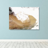 Stausturm in der nördlichen China 2 Leinwanddruck (Insitu (Holzboden))