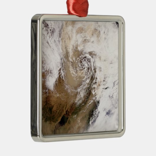 Stausturm in der nördlichen China Ornament Aus Metall (Rechts)