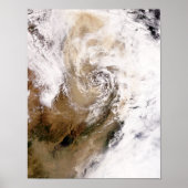 Stausturm in der nördlichen China Poster (Vorne)