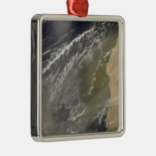 Stausturm vor Westafrika 2 Silbernes Ornament (Rechts)