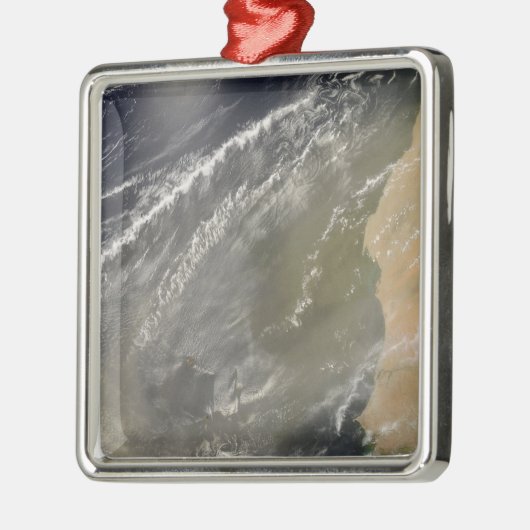 Stausturm vor Westafrika 2 Silbernes Ornament (Links)