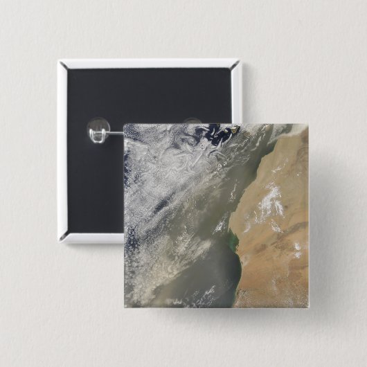 Stausturm vor Westafrika Button (Vorne & Hinten)