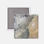 Stausturm vor Westafrika Magnet (Vorderseite/Rückseite)