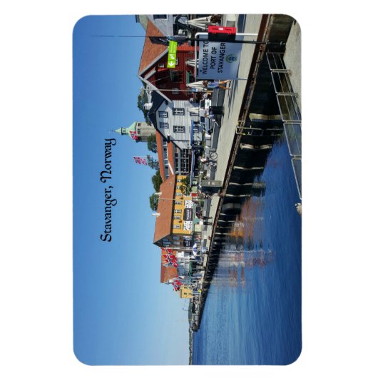 Stavanger, Norwegen Magnet (Vertikal)