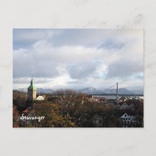 Stavanger, Norwegen Postkarte (Vorderseite)