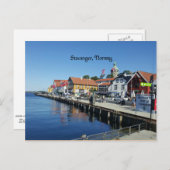 Stavanger, Norwegen Postkarte (Vorne/Hinten)
