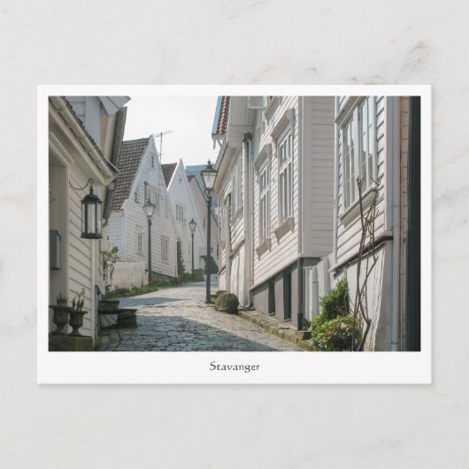 Stavanger Norwegen Postkarte (Vorderseite)