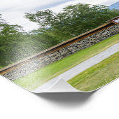 Stave church in Lom, Norwegen Foto drucken (Ecke)