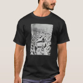 Stave Church in Snow Theodor Kittelsen T-Shirt (Vorderseite)