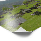 Stave Kirche mit Friedhof in Norwegen Foto (Ecke)