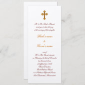 Stavro Gold Einladung (Vorne/Hinten)