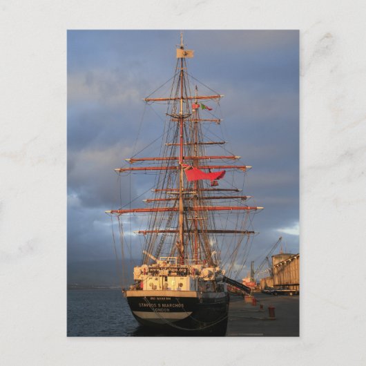 Stavros S Niarchos Postkarte (Vorderseite)