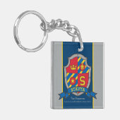 Stavya Name bedeutet Buchstabe S Ritter Wappen Bra Schlüsselanhänger (Vorderseite links)
