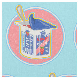 Stawberry Jogurt Stoff