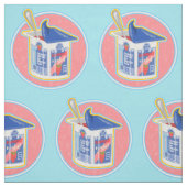 Stawberry Jogurt Stoff (Muster)