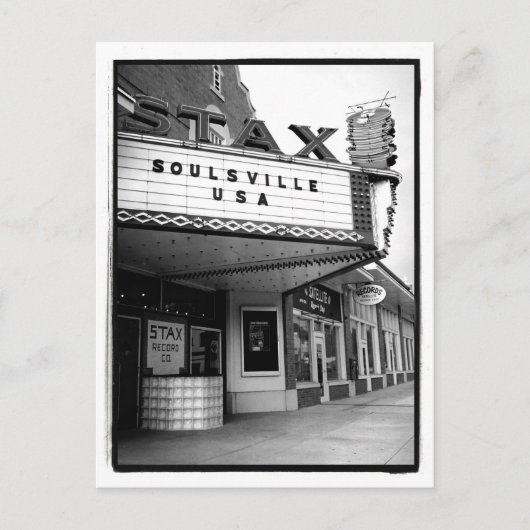 Stax Platten Postcard Postkarte (Vorderseite)