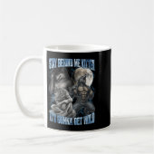 Stay Behind Me Kitten It's Gonna Get Wild Funny Al Kaffeetasse (Links)