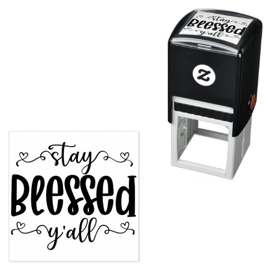 Stay Blessed Y'all - Thanksgiving  Permastempel (Beispiel)