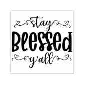 Stay Blessed Y'all - Thanksgiving  Permastempel (Design)