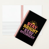 Stay Bright, Stay Divergent Notizblock (Innen)
