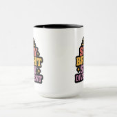Stay Bright, Stay Divergent Tasse (Zentrum)