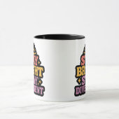 Stay Bright, Stay Divergent Tasse (Zentrum)