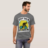 Stay Calm Minimalist T-Shirt (Vorne ganz)