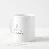 Stay Close to What Heals You Minimal Motivational Kaffeetasse (Vorderseite Links)