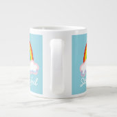 Stay colorful Jumbo-Tasse (Rückseite)