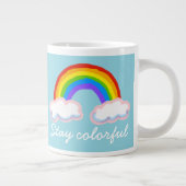 Stay colorful Jumbo-Tasse (Rechts)