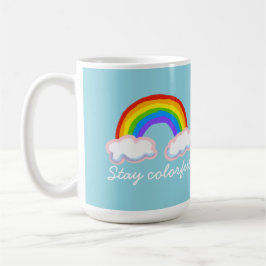Stay colorful kaffeetasse