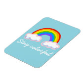 Stay colorful magnet (Linke Seite)