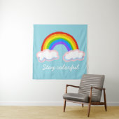 Stay colorful wandteppich (Beispiel)