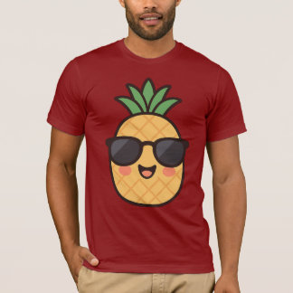 Stay Cool – Kawaii Pineapple Summer Design T-Shirt
