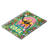 Stay Cool Retro Star Notebook Notizblock (Linke Seite)