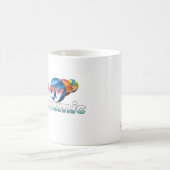Stay Cosmic Minimal Space Typography Coffee Mug Kaffeetasse (Mittel)