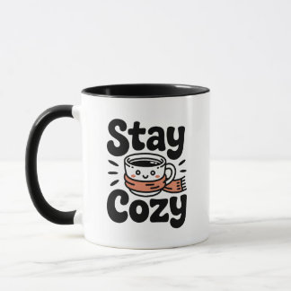 Stay Cozy Cute Coffee Mug Tasse