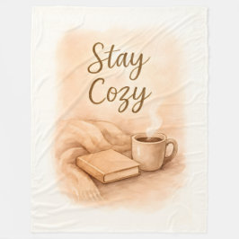 Stay cozy fleecedecke