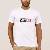 Stay Fit - Gym T-Shirt (Vorderseite)