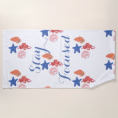 Stay Focus Strandtuch (Vorderseite)