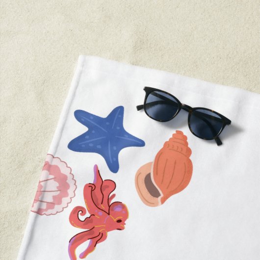 Stay Focus Strandtuch (Beispiel)