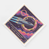 Stay Focused And Extra Sparkly Serviette (Ecke)