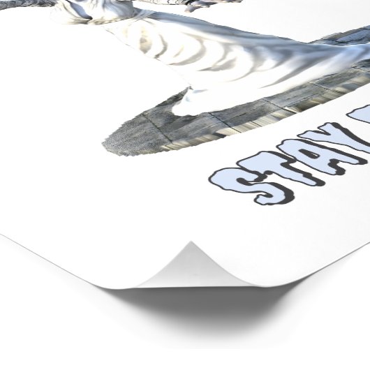 Stay Freaky! Bride of Frankenstein Fotodruck (Ecke)